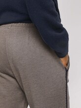 Karierte Loose Fit Hose - Frauen - navy beige houndstooth Karierte Loose Fit Hose - Frauen - navy beige houndstooth - 9 - TOM TAILOR