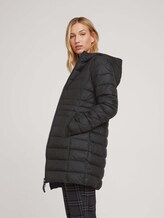 lightweight quilted jacket with a hood - Women - deep black lightweight quilted jacket with a hood - Women - deep black - 5 - TOM TAILOR Denim