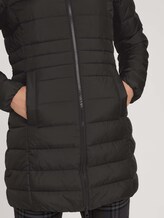 lightweight quilted jacket with a hood - Women - deep black lightweight quilted jacket with a hood - Women - deep black - 9 - TOM TAILOR Denim
