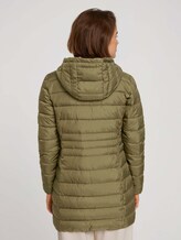 lichtgewicht gewatteerd jack met capuchon - Vrouwen - deep olive green lichtgewicht gewatteerd jack met capuchon - Vrouwen - deep olive green - 2 - TOM TAILOR Denim