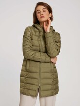 lichtgewicht gewatteerd jack met capuchon - Vrouwen - deep olive green lichtgewicht gewatteerd jack met capuchon - Vrouwen - deep olive green - 5 - TOM TAILOR Denim