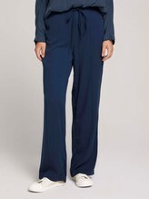Straight Fit Hose mit Lyocell - Frauen - Dark Denim Blue Straight Fit Hose mit Lyocell - Frauen - Dark Denim Blue - 1 - TOM TAILOR