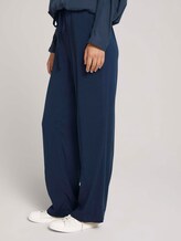 Straight Fit Hose mit Lyocell - Frauen - Dark Denim Blue Straight Fit Hose mit Lyocell - Frauen - Dark Denim Blue - 11 - TOM TAILOR