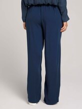Straight Fit Hose mit Lyocell - Frauen - Dark Denim Blue Straight Fit Hose mit Lyocell - Frauen - Dark Denim Blue - 2 - TOM TAILOR