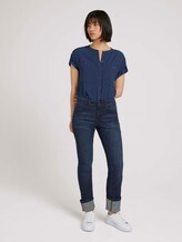 Short-sleeved shirt - Women - Dark Denim Blue Short-sleeved shirt - Women - Dark Denim Blue - 3 - TOM TAILOR