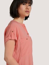 Blouse met korte mouwen - Vrouwen - dusty pastel pink Blouse met korte mouwen - Vrouwen - dusty pastel pink - 9 - TOM TAILOR