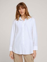 Popeline Bluse - Frauen - White Popeline Bluse - Frauen - White - 1 - TOM TAILOR