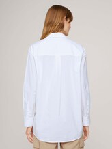 Popeline Bluse - Frauen - White Popeline Bluse - Frauen - White - 2 - TOM TAILOR