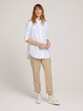 Popeline Bluse - Frauen - White Popeline Bluse - Frauen - White - 3 - TOM TAILOR