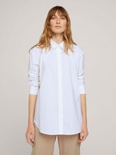 Popeline Bluse - Frauen - White Popeline Bluse - Frauen - White - 5 - TOM TAILOR