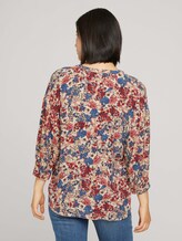 Blouse with a floral pattern - Women - pink big floral design Blouse with a floral pattern - Women - pink big floral design - 2 - TOM TAILOR