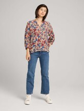 Blouse with a floral pattern - Women - pink big floral design Blouse with a floral pattern - Women - pink big floral design - 3 - TOM TAILOR