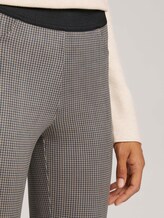 Zachte treggings - Vrouwen - navy houndstooth print Zachte treggings - Vrouwen - navy houndstooth print - 9 - TOM TAILOR