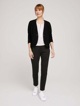 gestructureerde blazer - Vrouwen - Deep Black gestructureerde blazer - Vrouwen - Deep Black - 3 - TOM TAILOR