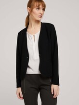 gestructureerde blazer - Vrouwen - Deep Black gestructureerde blazer - Vrouwen - Deep Black - 5 - TOM TAILOR