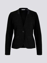 gestructureerde blazer - Vrouwen - Deep Black gestructureerde blazer - Vrouwen - Deep Black - 7 - TOM TAILOR