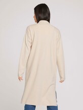 Langer Strickmantel - Frauen - smooth light sand melange Langer Strickmantel - Frauen - smooth light sand melange - 2 - TOM TAILOR