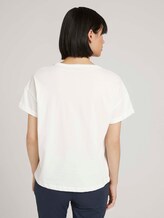 T-Shirt mit Print - Frauen - Whisper White T-Shirt mit Print - Frauen - Whisper White - 2 - TOM TAILOR