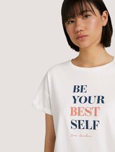 T-Shirt mit Print - Frauen - Whisper White T-Shirt mit Print - Frauen - Whisper White - 9 - TOM TAILOR