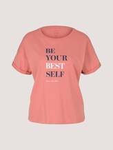 T-Shirt mit Bio-Baumwolle - Frauen - dusty pastel pink T-Shirt mit Bio-Baumwolle - Frauen - dusty pastel pink - 7 - TOM TAILOR