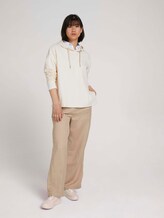 Hoodie van biologisch katoen - Vrouwen - smooth light sand Hoodie van biologisch katoen - Vrouwen - smooth light sand - 3 - TOM TAILOR