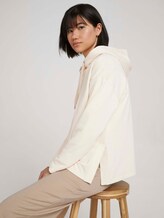 Hoodie van biologisch katoen - Vrouwen - smooth light sand Hoodie van biologisch katoen - Vrouwen - smooth light sand - 5 - TOM TAILOR