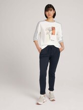 Shirt met print van biologisch katoen - Vrouwen - Whisper White Shirt met print van biologisch katoen - Vrouwen - Whisper White - 3 - TOM TAILOR