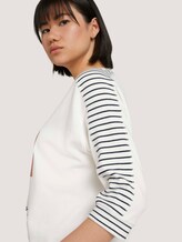 Shirt met print van biologisch katoen - Vrouwen - Whisper White Shirt met print van biologisch katoen - Vrouwen - Whisper White - 9 - TOM TAILOR