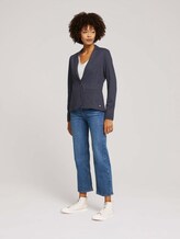 Gestructureerde blazer - Vrouwen - navy twill structure Gestructureerde blazer - Vrouwen - navy twill structure - 3 - TOM TAILOR