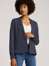 Gestructureerde blazer - Vrouwen - navy twill structure Gestructureerde blazer - Vrouwen - navy twill structure - 5 - TOM TAILOR