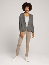 Geruite Slim Fit-blazer - Vrouwen - navy beige houndstooth Geruite Slim Fit-blazer - Vrouwen - navy beige houndstooth - 3 - TOM TAILOR