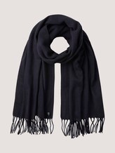 Schal mit Fransen - Männer - Sky Captain Blue Schal mit Fransen - Männer - Sky Captain Blue - 7 - TOM TAILOR Denim