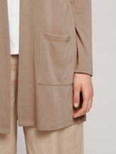 Lang jerseyvest - Vrouwen - french clay beige Lang jerseyvest - Vrouwen - french clay beige - 9 - TOM TAILOR