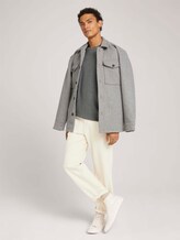 Basic Langarmshirt aus Bio-Baumwolle - Männer - Mid Grey Melange Basic Langarmshirt aus Bio-Baumwolle - Männer - Mid Grey Melange - 3 - TOM TAILOR Denim