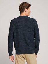 Pullover in Melange-Optik - Männer - anthra grey melange Pullover in Melange-Optik - Männer - anthra grey melange - 2 - TOM TAILOR Denim