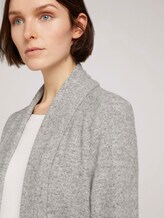 Cardigan in Melange-Optik - Frauen - Light Silver Grey Mélange Cardigan in Melange-Optik - Frauen - Light Silver Grey Mélange - 9 - TOM TAILOR Denim