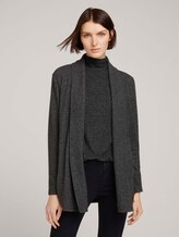 Cardigan in Melange-Optik - Frauen - Shale Grey Melange Cardigan in Melange-Optik - Frauen - Shale Grey Melange - 1 - TOM TAILOR Denim