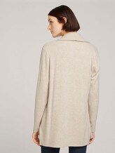 Cardigan in Melange-Optik - Frauen - cozy beige melange Cardigan in Melange-Optik - Frauen - cozy beige melange - 2 - TOM TAILOR Denim