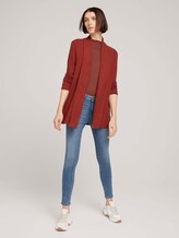 Cardigan in Melange-Optik - Frauen - rust orange melange Cardigan in Melange-Optik - Frauen - rust orange melange - 3 - TOM TAILOR Denim
