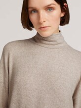 Kleid mit Rollkragen - Frauen - cozy beige melange Kleid mit Rollkragen - Frauen - cozy beige melange - 9 - TOM TAILOR Denim
