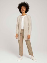 Lange blazer met zakken - Vrouwen - desert sand melange Lange blazer met zakken - Vrouwen - desert sand melange - 3 - TOM TAILOR