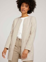 Lange blazer met zakken - Vrouwen - desert sand melange Lange blazer met zakken - Vrouwen - desert sand melange - 5 - TOM TAILOR