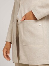 Lange blazer met zakken - Vrouwen - desert sand melange Lange blazer met zakken - Vrouwen - desert sand melange - 9 - TOM TAILOR