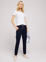 Basic Poloshirt mit Bio-Baumwolle - Frauen - White Basic Poloshirt mit Bio-Baumwolle - Frauen - White - 3 - TOM TAILOR