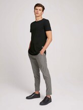 Slim Chino-broek - Mannen - grey herringbone structure Slim Chino-broek - Mannen - grey herringbone structure - 3 - TOM TAILOR Denim