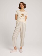 T-Shirt mit Print - Frauen - soft creme beige T-Shirt mit Print - Frauen - soft creme beige - 3 - TOM TAILOR Denim