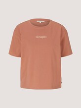 shirt met borduursel - Vrouwen - clay rose shirt met borduursel - Vrouwen - clay rose - 7 - TOM TAILOR Denim