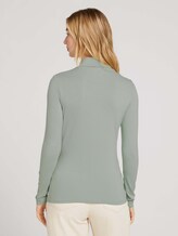 Langarmshirt mit LENZING™ ECOVERO™ - Frauen - soft greyish green Langarmshirt mit LENZING™ ECOVERO™ - Frauen - soft greyish green - 2 - TOM TAILOR Denim