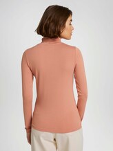 Langarmshirt mit LENZING™ ECOVERO™ - Frauen - clay rose Langarmshirt mit LENZING™ ECOVERO™ - Frauen - clay rose - 2 - TOM TAILOR Denim