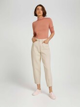 Langarmshirt mit LENZING™ ECOVERO™ - Frauen - clay rose Langarmshirt mit LENZING™ ECOVERO™ - Frauen - clay rose - 3 - TOM TAILOR Denim